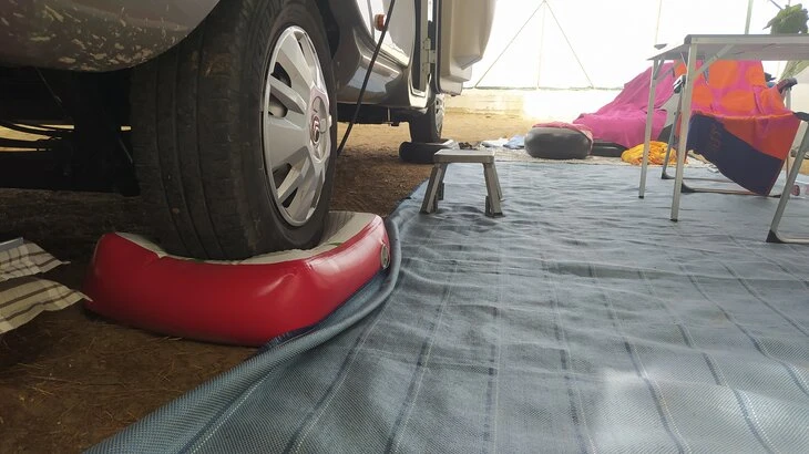 Rechteckiges Lufthebekissen-Design sorgt für mehr Stabilität