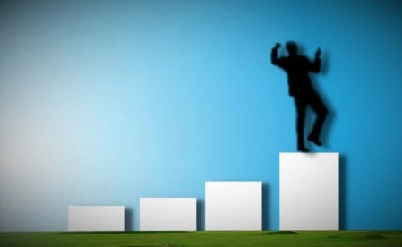 Symbolgrafik Schritt-für-Schritt